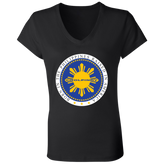 Born in the Philippines Ladies Jersey V-Neck T-Shirt